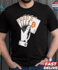 The Perfect Bitcoin Poker Hand T Shirt