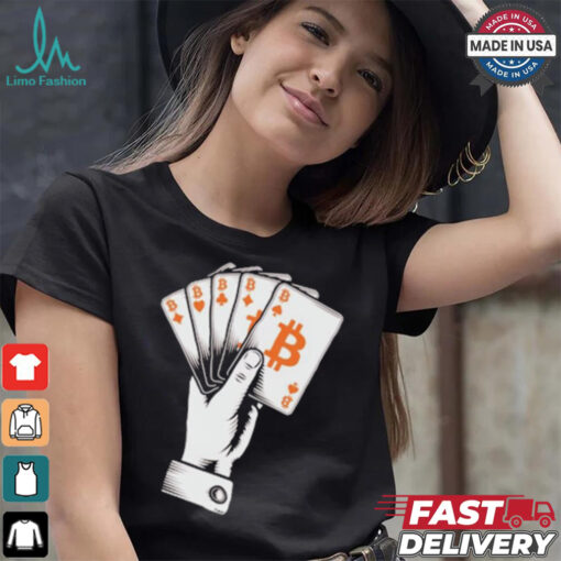 The Perfect Bitcoin Poker Hand T Shirt