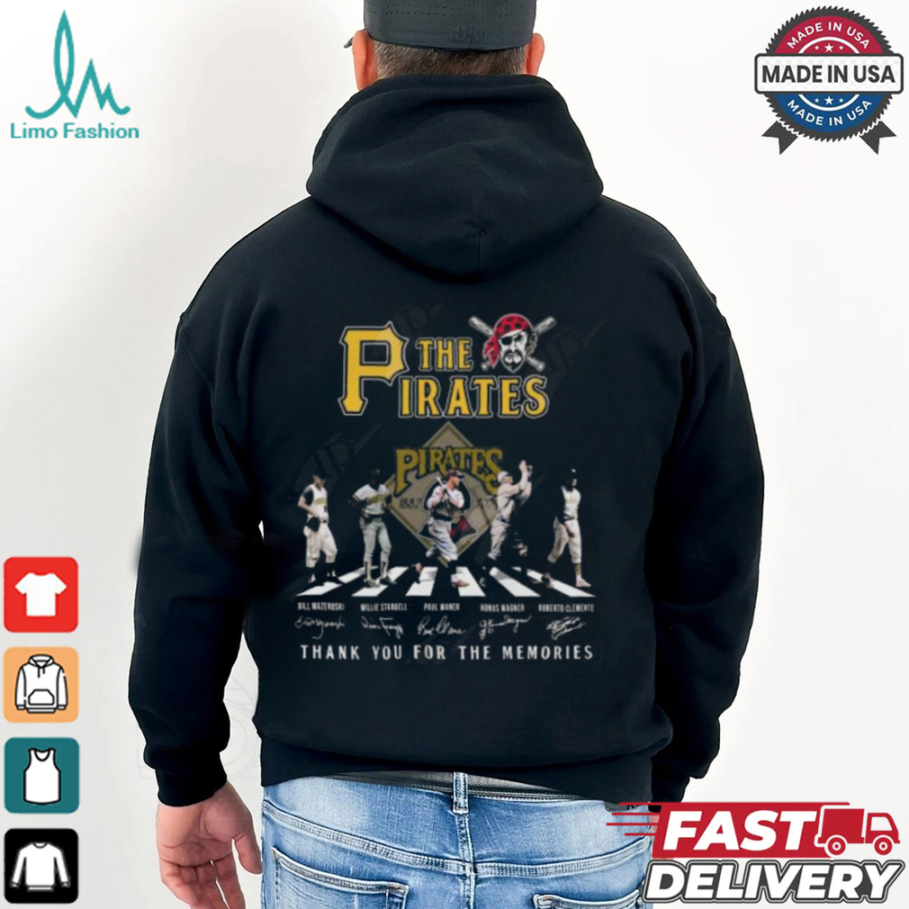 The Pirates 1882 2024 Thank You For The Memories T Shirt The Pirates 1882 2024 Thank You For The Memories T Shirt