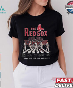 The Red Sox 123 Years Of 1901 2024 Thank You For The Memories Signatures Shirt