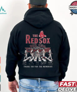 The Red Sox 123 Years Of 1901 2024 Thank You For The Memories Signatures Shirt