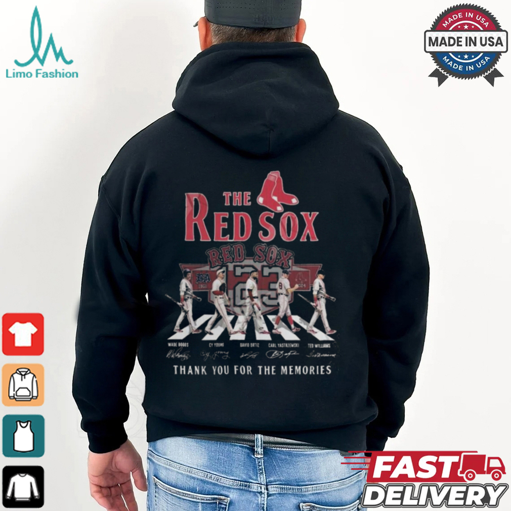 The Red Sox 123 Years Of 1901 2024 Thank You For The Memories Signatures Shirt The Red Sox 123 Years Of 1901 2024 Thank You For The Memories Signatures Shirt