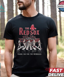 The Red Sox 123 Years Of 1901 2024 Thank You For The Memories Signatures Shirt