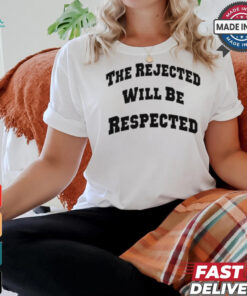 The Rejected Will Be Respected Deion Sanders Jr t shirt