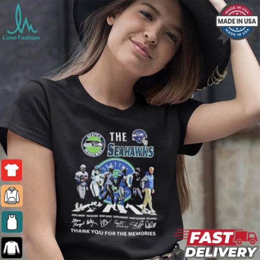 The Seattle Seahawks Thank You For The Memories T Shirt