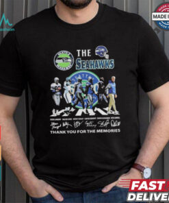 The Seattle Seahawks Thank You For The Memories T Shirt