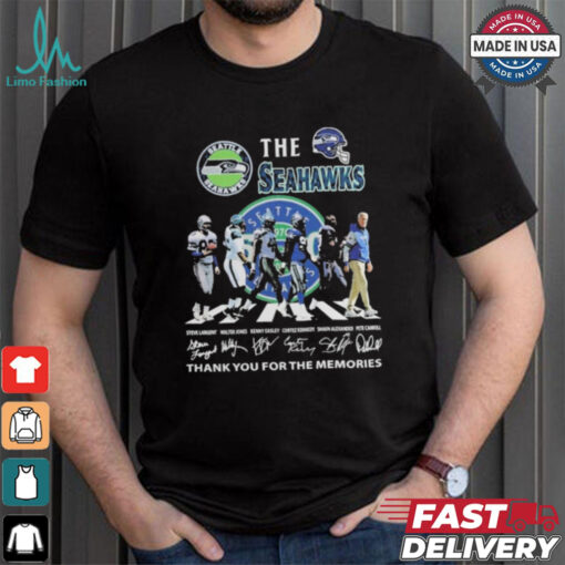 The Seattle Seahawks Thank You For The Memories T Shirt