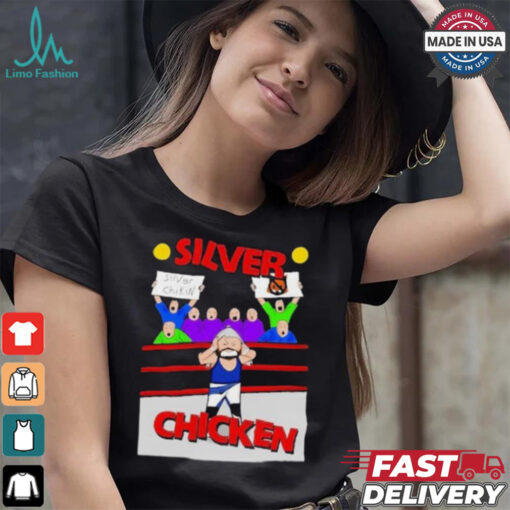 The Silver Fox Silver Chicken T shirt