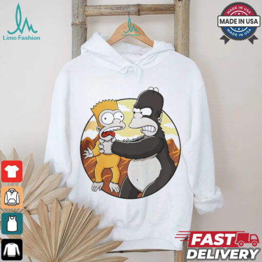 The Simpsons why you little kong cartoon shirt