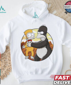 The Simpsons why you little kong cartoon shirt