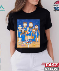 The Thunders top 6 X South Park characters shirt