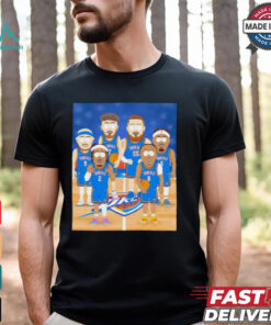 The Thunders top 6 X South Park characters shirt