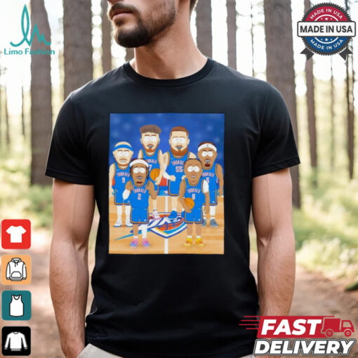 The Thunders top 6 X South Park characters shirt