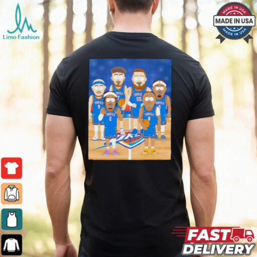 The Thunders top 6 X South Park characters shirt