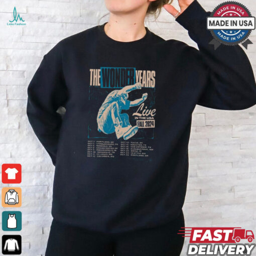The Wonder Years Fall Tour October 2024 shirt
