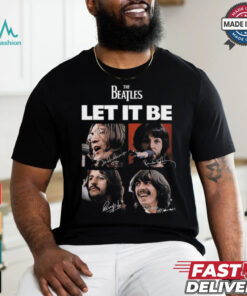 The beatles let it be shirt