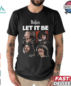 The beatles let it be shirt