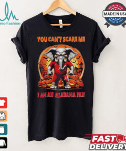 The red elephant you can’t me I am an Alabama Crimson Tide fan shirt