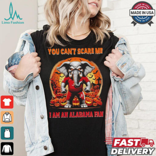 The red elephant you can’t me I am an Alabama Crimson Tide fan shirt