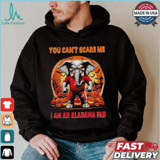 The red elephant you can’t me I am an Alabama Crimson Tide fan shirt