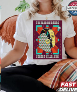 The war on drugs on sept 13 2024 forest hills stadium new york ny poster shirt