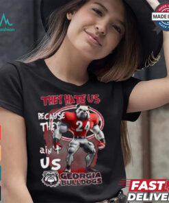 They Hate Us Because They Ain’t Us Georgia Bulldogs Character Shirt