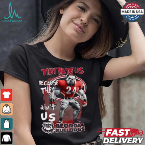 They Hate Us Because They Ain’t Us Georgia Bulldogs Character Shirt