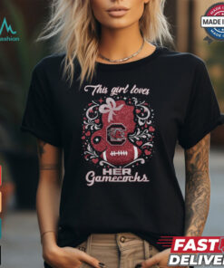 This girl loves her gamecocks shirt