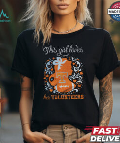 This girl loves her volunteers shirt