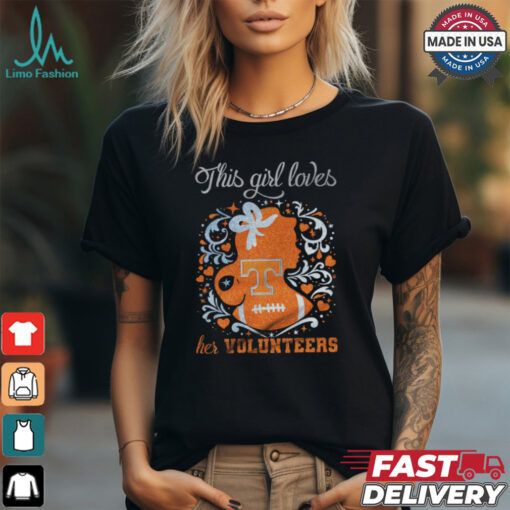 This girl loves her volunteers shirt