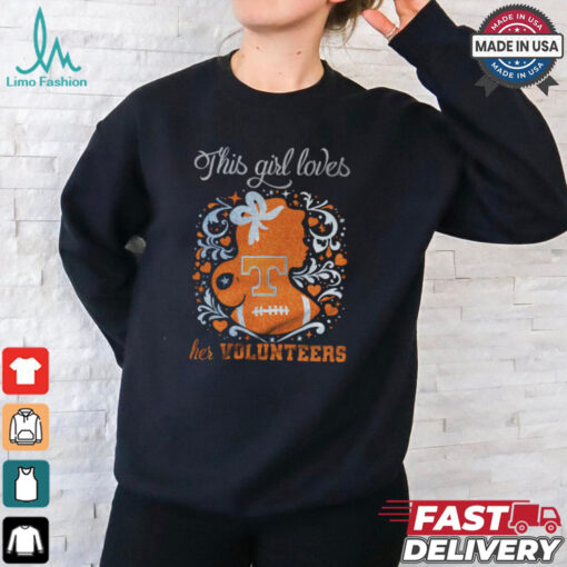 This girl loves her volunteers shirt