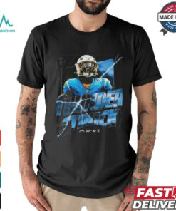 Thunder Struck Los Angeles Chargers Win 22 10 Las Vegas Raider 2024 NFL Game shirt
