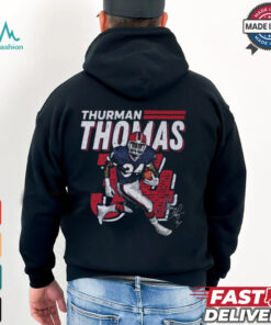 Thurman Thomas Buffalo Bills NFL Dash Signature t shirt
