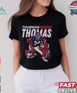 Thurman Thomas Buffalo Bills NFL Dash Signature t shirt