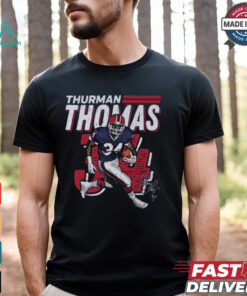 Thurman Thomas Buffalo Bills NFL Dash Signature t shirt