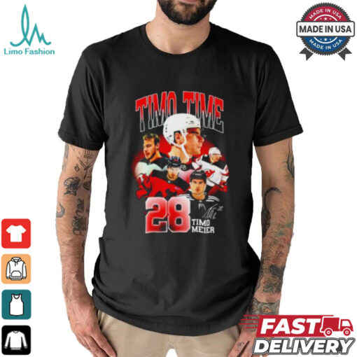 Timo Meier New Jersey Devils Timo Time signature shirt