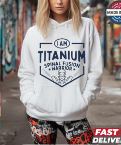 Titanium Spinal Fusion Warrior Spine Surgery Shirt