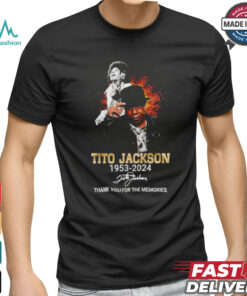 Tito Jackson 1953 2024 Thank You For The Memories T shirt