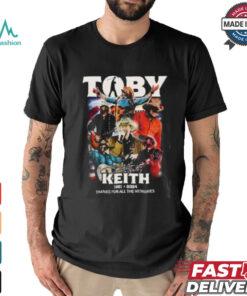 Toby Keith 1961 2024 RIP Cowboy Thank You For All The Memories 3D Shirt