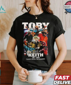 Toby Keith 1961 2024 RIP Cowboy Thank You For All The Memories 3D Shirt