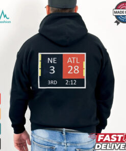 Tom Brady Cowboys Fan Wearing 28 3 Ne 3 Atl 28 To Ne 34 Atl 28 Final T Shirts