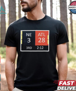 Tom Brady Cowboys Fan Wearing 28 3 Ne 3 Atl 28 To Ne 34 Atl 28 Final T Shirts