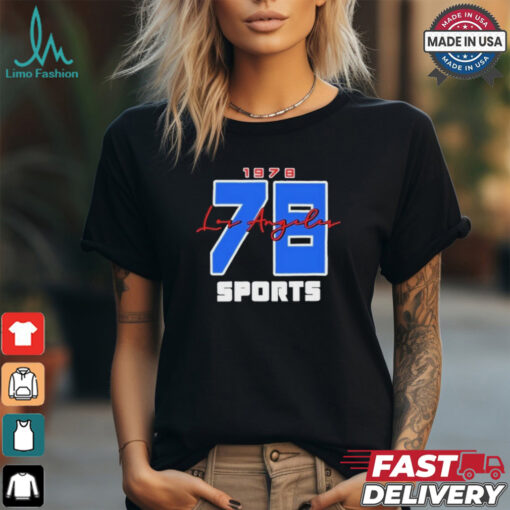 Top 1978 Sports Los Angeles Tee T shirt