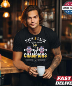 Top Milwaukee brewers back 2 back nl central division champions 2024 shirt