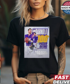 Top Sam Darnold Minnesota 100+ sasser Rating in 6 of his last 9 starts shirt