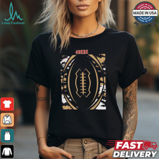 Top San Francisco 49ers The Blitzs pattern ball shirt