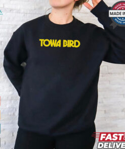 Towa Bird Wearing Towa Bird Rat Race Logo t shirt