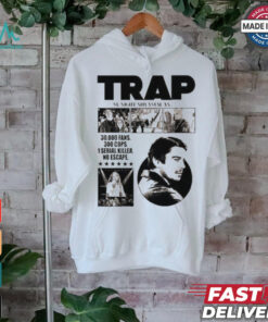 Trap A New M. Night Shyamalan Experience 30000 Fans 300 Cops 1 Serial Killer No Escape T shirt