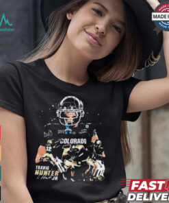 Travis Hunter Jr Colorado Buffaloes Graphic 2024 Signature t shirt