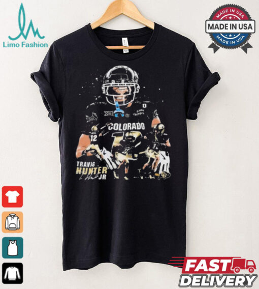 Travis Hunter Jr Colorado Buffaloes Graphic 2024 Signature t shirt